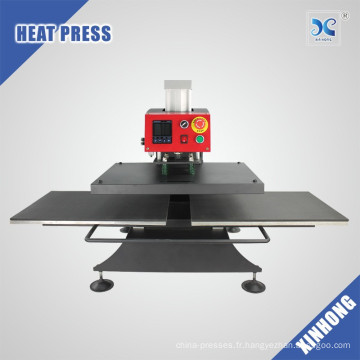 With Video Hot Sale Automatique Deux plaques de travail Prix le plus bas T-shirt Heat Press Machine